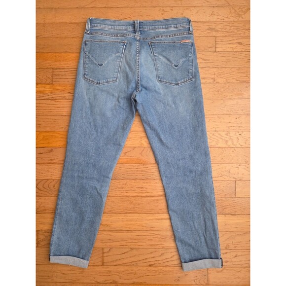 Hudson Jeans Women's Size 29" Denim Light Washed Blue Harkin Crop Super Skinny - Picture 3 of 7